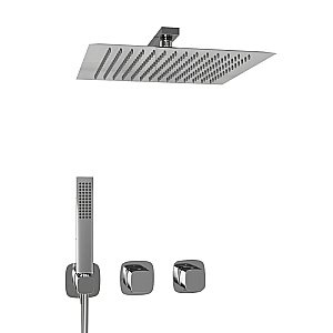 Душевая система WasserKRAFT Naab 8600 SET2837 хром купить в интернет-магазине сантехники Sanbest