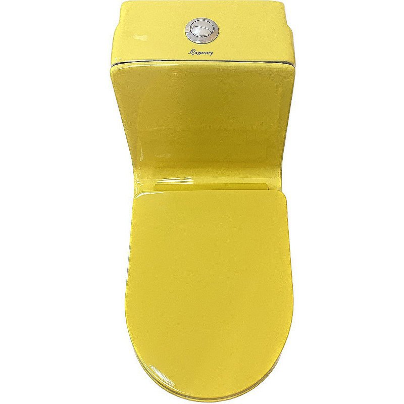 Унитаз-моноблок Laguraty 101Y желтый, с крышкой микролифт (детский) купить в интернет-магазине Sanbest