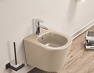 Биде подвесное CeramaLux 5330MC капучино купить в интернет-магазине Sanbest