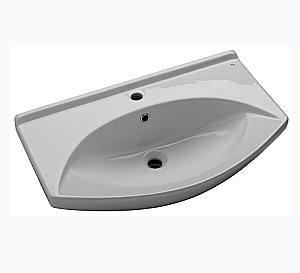 Тумба с раковиной подвесная Misty Джулия 85 зеленая для ванной в интернет-магазине Sanbest