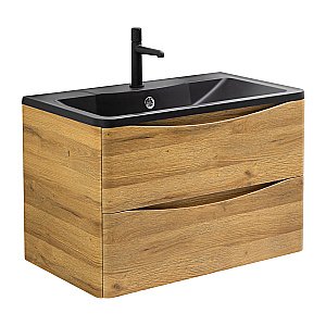 Тумба с раковиной BelBagno ACQUA 100 подвесная Rovere Rustico для ванной в интернет-магазине Sanbest