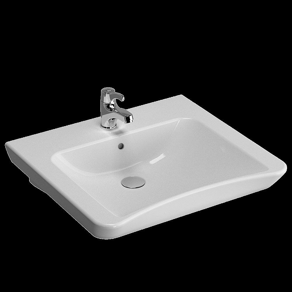 Раковина подвесная Vitra Conforma 60 5289B003-0001 белая купить в интернет-магазине Sanbest