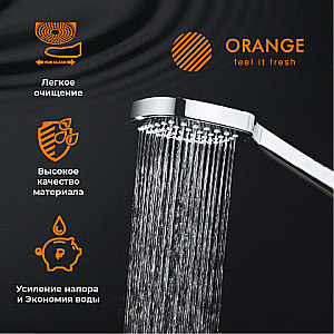 Душевой гарнитур Orange O-Shower OS904cr хром купить в интернет-магазине сантехники Sanbest