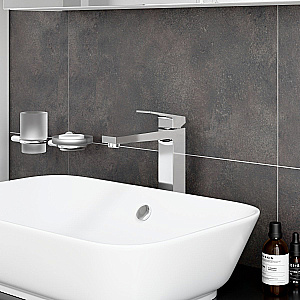 Смеситель для раковины VitrA Minimax Square A43724EXP хром купить в интернет-магазине сантехники Sanbest