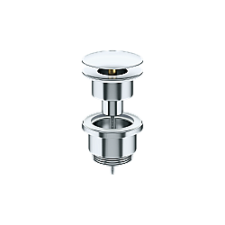 Донный клапан Ceramica Nova 70003CHnc хром купить в интернет-магазине сантехники Sanbest