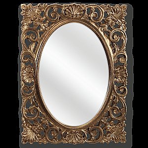 Зеркало Migliore Complementi ML.COM-70.721.BR бронза в ванную от интернет-магазине сантехники Sanbest