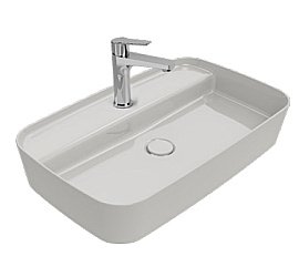 Раковина ISVEA Peak 65 10PE65065SV белая купить в интернет-магазине Sanbest