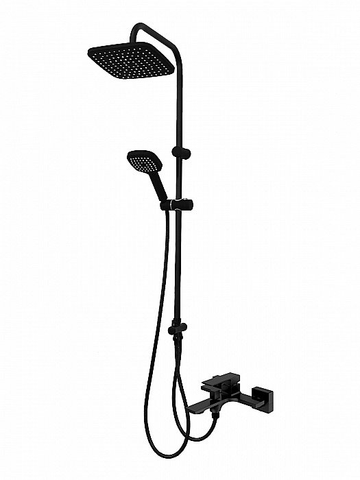 Душевая система Orange Lutz M04-944b черный купить в интернет-магазине сантехники Sanbest
