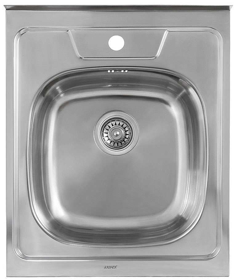 Мойка кухонная Kaiser KSS-6050 хром купить в интернет-магазине сантехники Sanbest