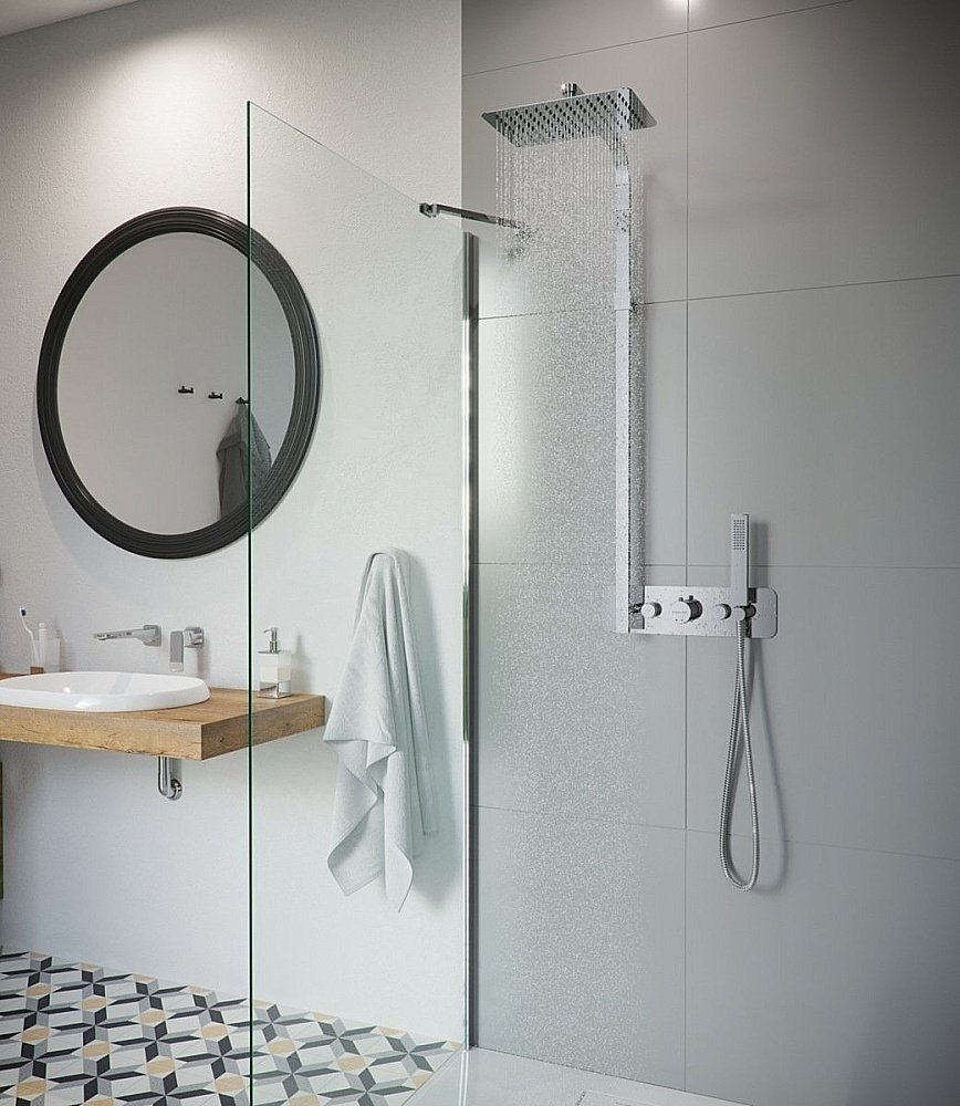 Душевая система Excellent Rain Krotos 8081 CR купить в интернет-магазине сантехники Sanbest