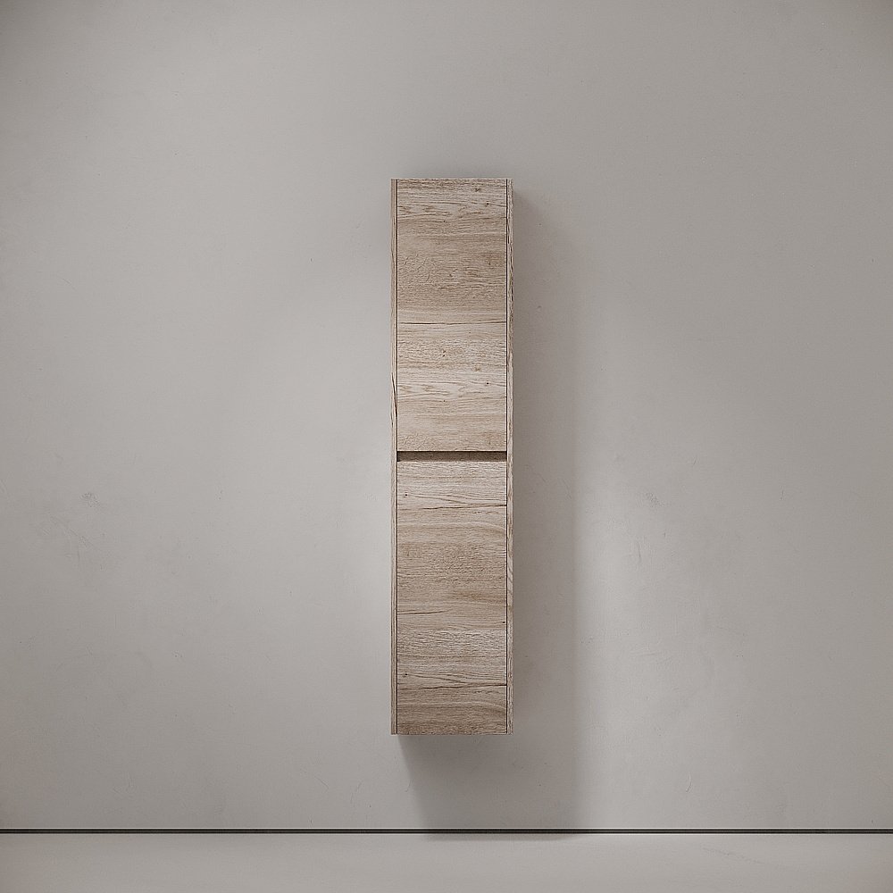 Пенал Sancos Libra PLB35EG дуб галифакс натуральный для ванной в интернет-магазине сантехники Sanbest