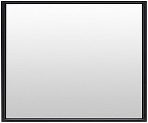 Зеркало De Aqua Алюминиум 261703 90 черный в ванную от интернет-магазине сантехники Sanbest