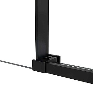 Душевая дверь Vincea Slim Soft VDS-1SS140CLB 140 профиль черный/стекло прозрачное купить в интернет-магазине Sanbest