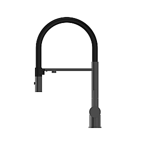 Смеситель для кухни Good Door KITCHEN-C СМ00052 оружейная сталь купить в интернет-магазине сантехники Sanbest