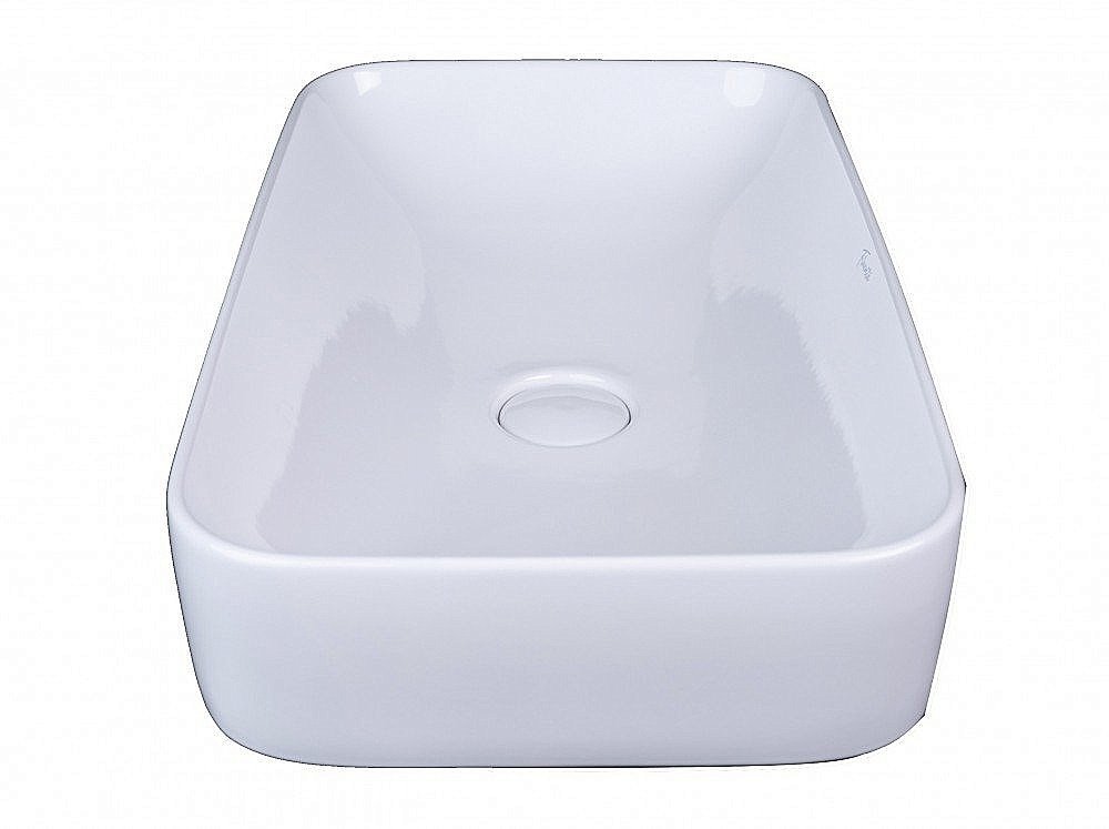 Раковина накладная Pestan Fluenta Round Washbasin 61,5 40008299 белая купить в интернет-магазине Sanbest