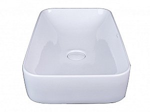 Раковина накладная Pestan Fluenta Round Washbasin 61,5 40008299 белая купить в интернет-магазине Sanbest