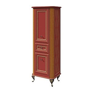 Пенал Caprigo Vivo Красный для ванной в интернет-магазине сантехники Sanbest