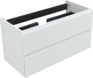Тумба с раковиной Aquanet Альтера 337157 100 белый матовый для ванной в интернет-магазине Sanbest