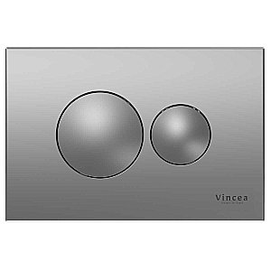 Кнопка для инсталляции Vincea VFP-731MG матовый серый купить в интернет-магазине сантехники Sanbest