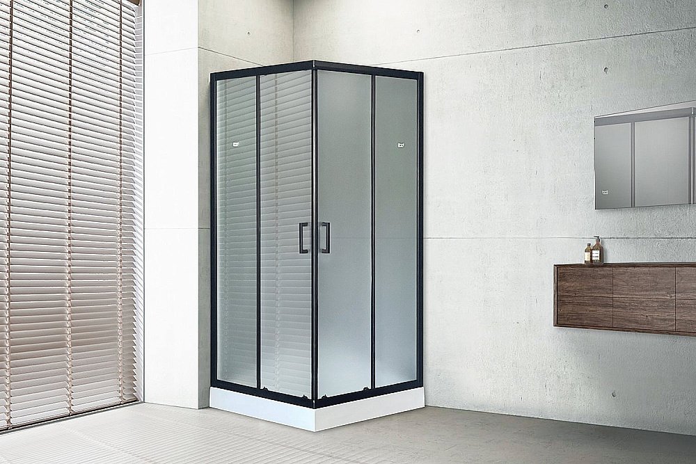 Душевой уголок Royal Bath RB90HP-C-BL 90х90 матовый купить в интернет-магазине Sanbest