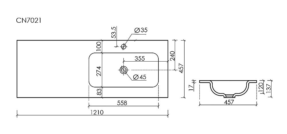 Тумба с раковиной Sancos Folk FL120W 120 Bianco для ванной в интернет-магазине Sanbest