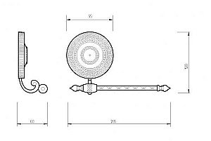 Держатель для туалетной бумаги Migliore Monte Carlo 31509 золото купить в интернет-магазине сантехники Sanbest