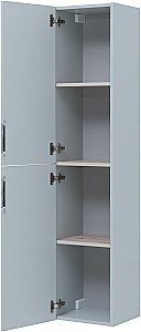 Пенал Aquanet Алвита New 35 Серый для ванной в интернет-магазине сантехники Sanbest