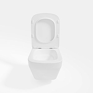 Унитаз подвесной Vincea Edge VT1-38T белый, с крышкой микролифт, безободковый, слив-торнадо купить в интернет-магазине Sanbest