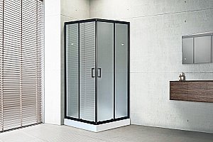 Душевой уголок Royal Bath RB90HP-C-BL 90х90 матовый купить в интернет-магазине Sanbest