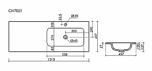 Тумба с раковиной Sancos Folk FL120W 120 Bianco для ванной в интернет-магазине Sanbest