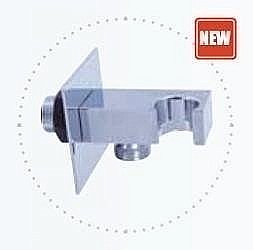 Подключение для шланга с держателем для лейки RAV-Slezak PREMIUM CRISTAL LINE MD0615R купить в интернет-магазине сантехники Sanbest