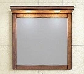 Зеркало Опадирис Мираж 78 светлый орех в ванную от интернет-магазине сантехники Sanbest