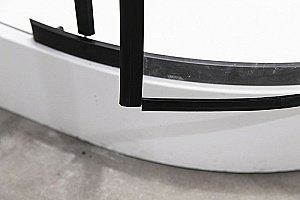 Душевой уголок Esbano ESD-7015B ESUGD7015B 90x90 стекло прозрачное/профиль черный матовый купить в интернет-магазине Sanbest