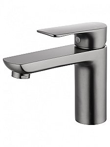 Смеситель для раковины WONZON & WOGHAND Line, Темный графит (WW-A40732-BGG) купить в интернет-магазине сантехники Sanbest