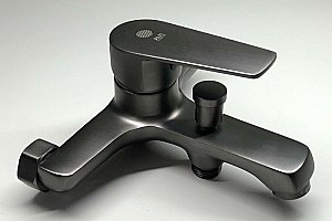 Набор смесителей Orange Loop M26-311gr графит купить в интернет-магазине сантехники Sanbest