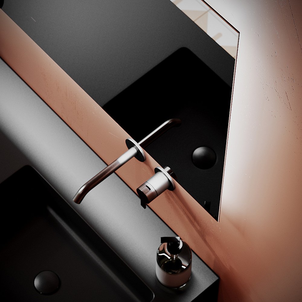 Зеркало LED Sancos SQUARE SQ800 в ванную от интернет-магазине сантехники Sanbest