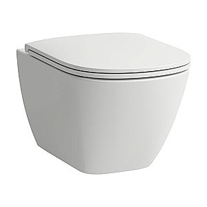 Унитаз подвесной Laufen Lua 8.2008.0.000.000.1 безободковый, белый купить в интернет-магазине Sanbest