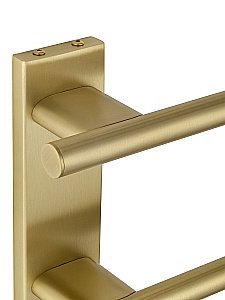 Полотенцесушитель электрический WONZON & WOGHAND NÜRNBERG, Брашированное золото (WW-AL342-BG) купить в интернет-магазине сантехники Sanbest