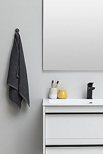 Зеркало Aquanet Lino 253908 90 белый матовый в ванную от интернет-магазине сантехники Sanbest