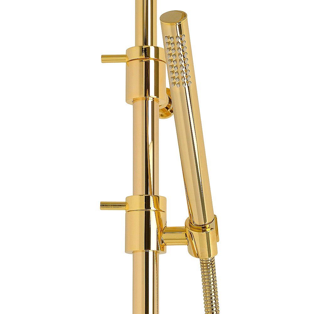 Душевая система Migliore Fortis 31840 золото купить в интернет-магазине сантехники Sanbest