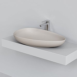 Раковина Ambassador Kingston 58 146T20401 бежевая матовая купить в интернет-магазине Sanbest