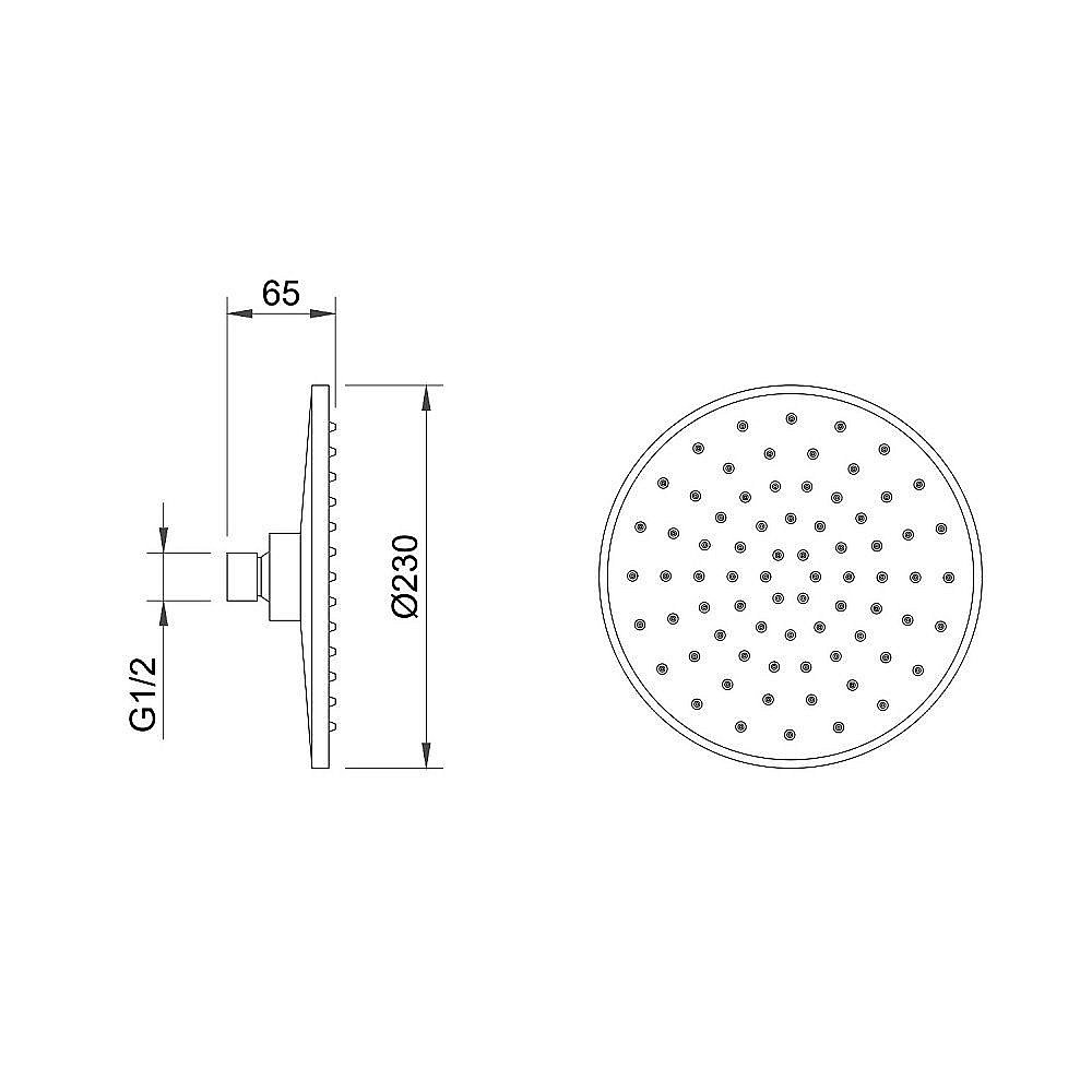 Душевая система Berges NARDIS 2R 71004 черная матовая купить в интернет-магазине сантехники Sanbest