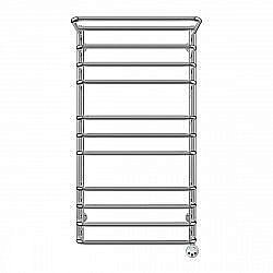 Полотенцесушитель электрический Terminus Полка П11 500x956 правый купить в интернет-магазине сантехники Sanbest
