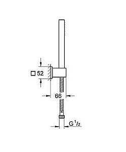 Душевая гарнитура GROHE Euphoria Cube+Stick 27889 000 купить в интернет-магазине сантехники Sanbest