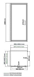 Душевой уголок WasserKRAFT Salm 27I03 90x90 купить в интернет-магазине Sanbest
