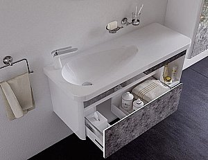 Раковина Creavit Trump 120,4 TP120-0000 белая купить в интернет-магазине Sanbest