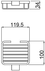 Мыльница Allen Brau Infinity 6.21005-31 черная купить в интернет-магазине сантехники Sanbest