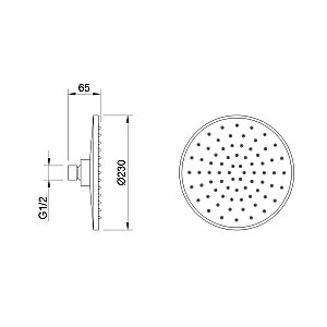 Душевая система Berges NARDIS 2R 71004 черная матовая купить в интернет-магазине сантехники Sanbest