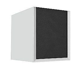 Шкафчик подвесной к тумбе под раковину CEZARES BELLAGIO 54863 с дверкой/Grafite купить в интернет-магазине сантехники Sanbest