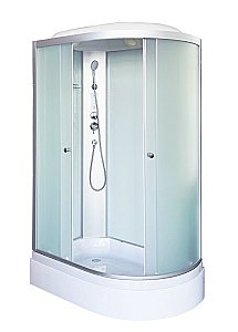 Душевая кабина DTO LM 720EL 120х80 стекло матовое/профиль хром купить в интернет-магазине Sanbest